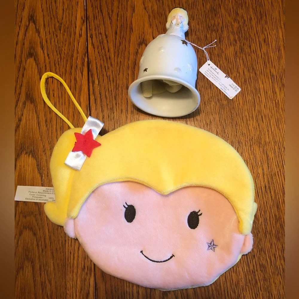 Hallmark Bundle Itty Bitty Rainbow Brite Purse and Angel Bell